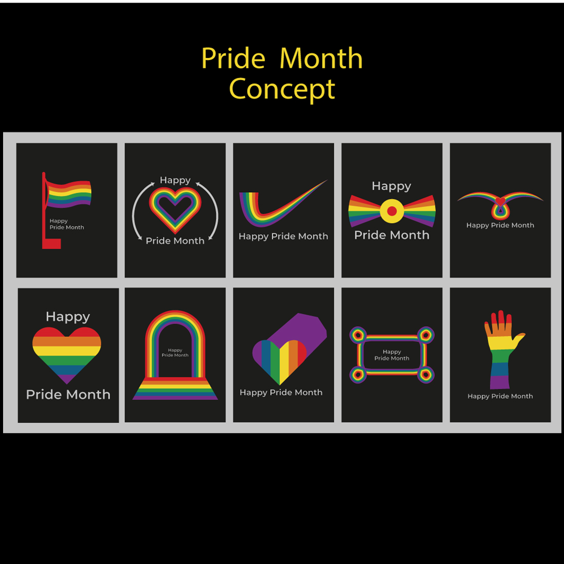 Pride Month Concept cover image.