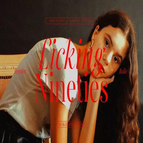 Licking Nineties Serif cover image.