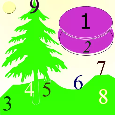 Alphabates, spot light, bookmark cover image.