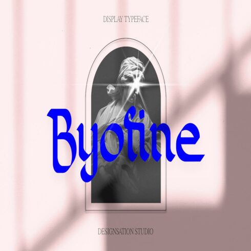 Byofine Gothic Display Typeface cover image.