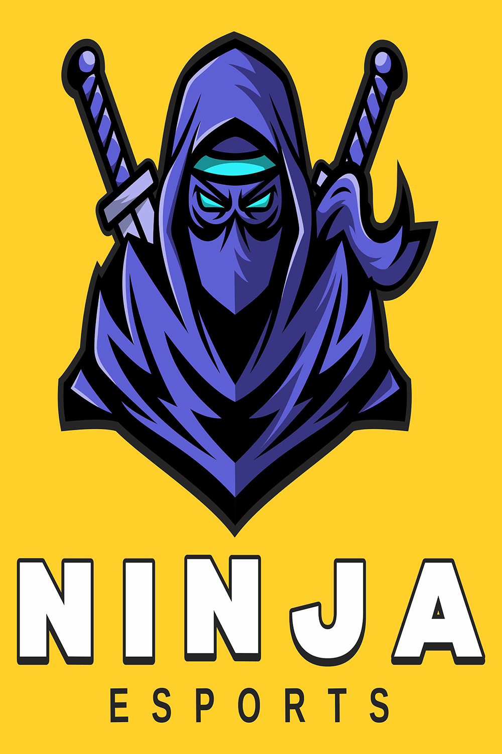NINJA T SHIRT DESIGN pinterest preview image.