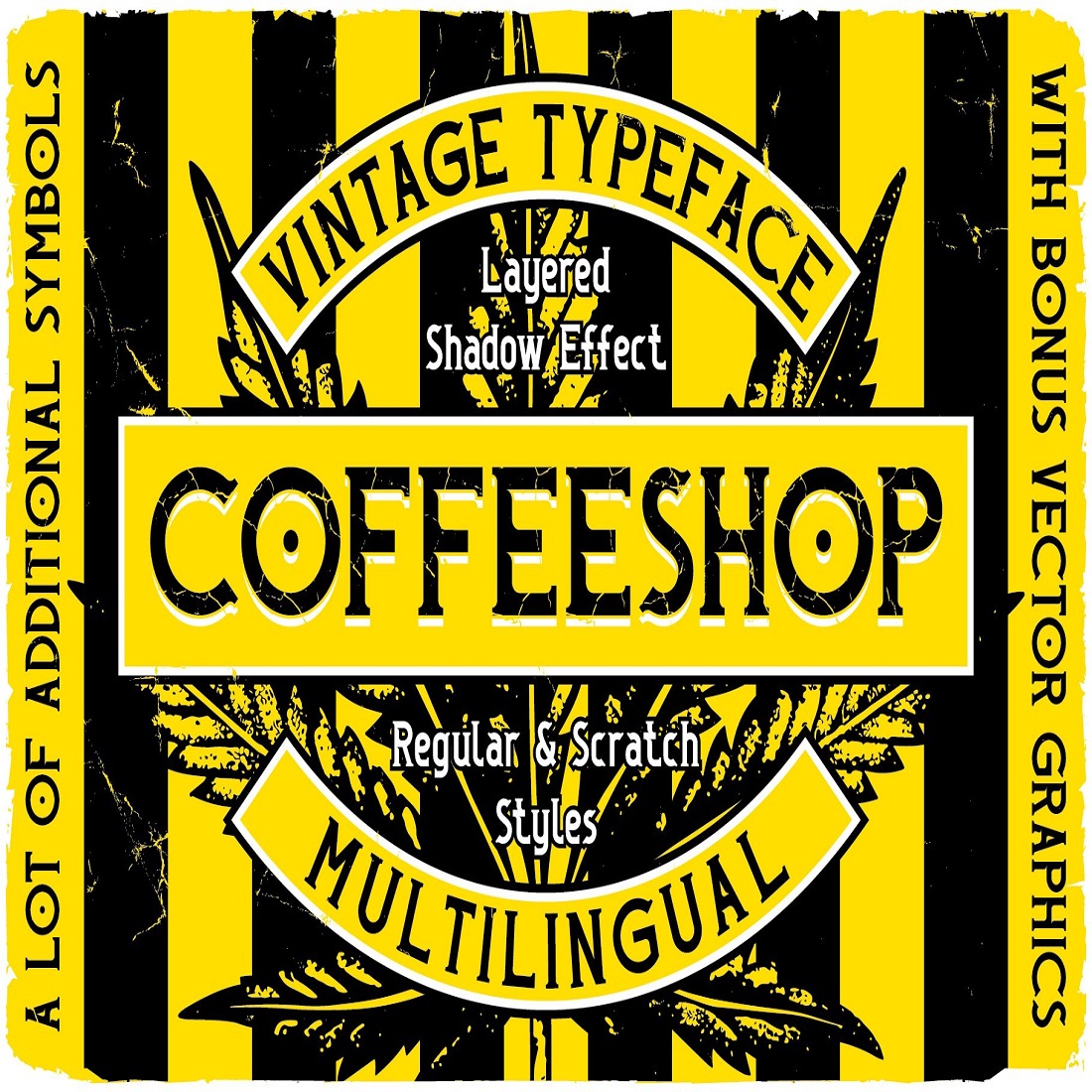 Coffeeshop Vintage Font cover image.