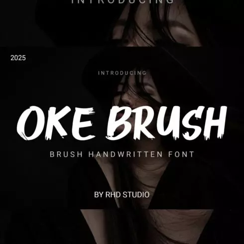 OKE BRUSH - Brush Handwritten Font cover image.