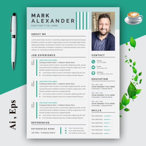 Resume and Cover Letter Layouts cover image.