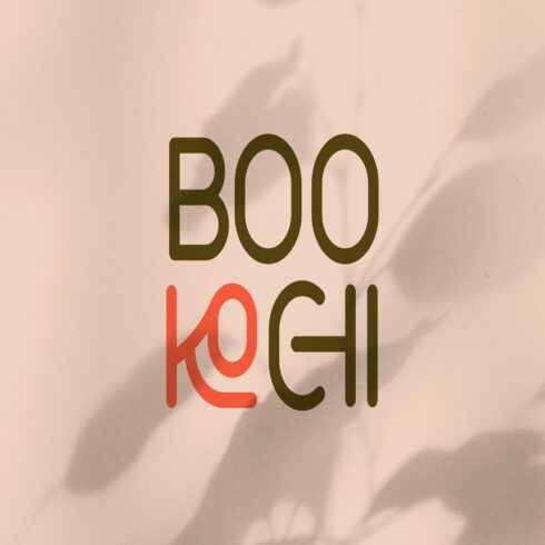 Bookochi Rounded Display Sans Serif cover image.