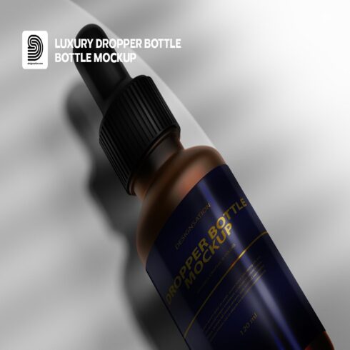 Luxury Dropper Bottle Mockup cover image.