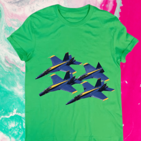 Fighter Jet T-Shirts MasterBundle – High-Flying Style for Aviation Lovers cover image.