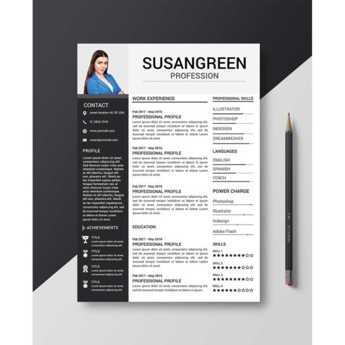 Professional Resume Templates cover image.