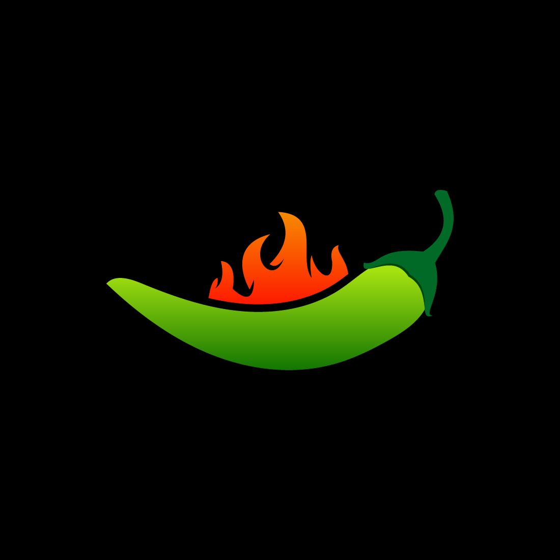 Modern Spicy Chilis logo design, Vector design Concept preview image.