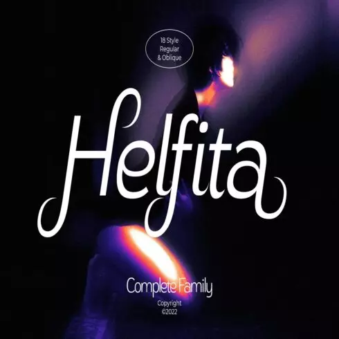 Helfita Sans Serif Family cover image.