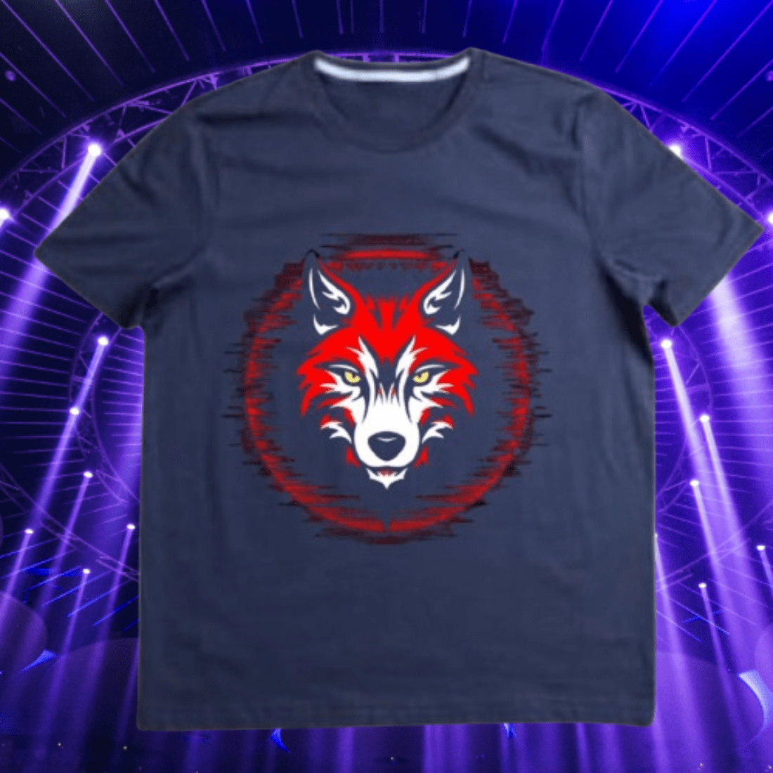 Lone Wolf in Neon preview image.
