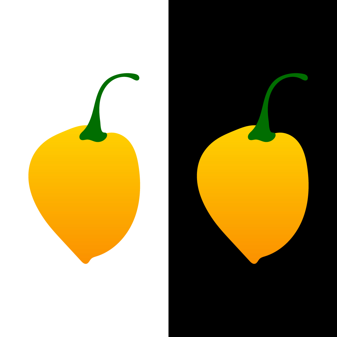 Modern Spicy Chilis logo design, Vector design Concept preview image.