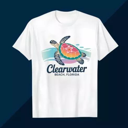 Clearwater BEACH, FLORIDA The Beach Boys Beach Summer T-Shirt Design- Beach Summer T-shirt design- Summer- Surfing- Summer Vibes- Vintage Summer T-shirt Design- Beach Tshirt Designs- Tropical Beach T-shirt- Summer T-shirt- Summer cover image.