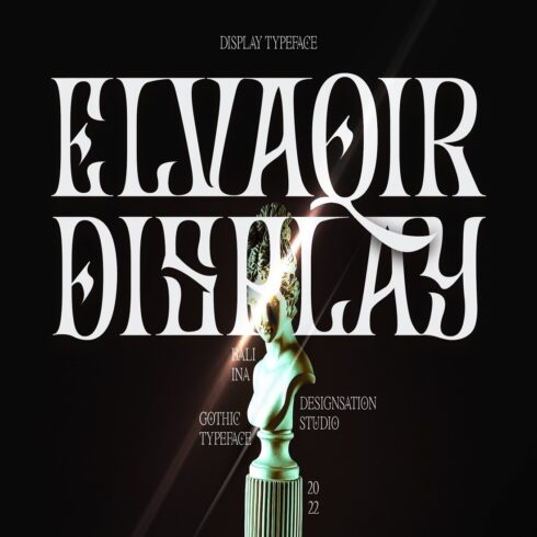 Elvaqir Rock and Roll Typeface cover image.
