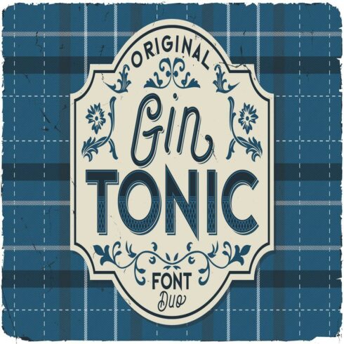 Gin Tonic Font Duo cover image.