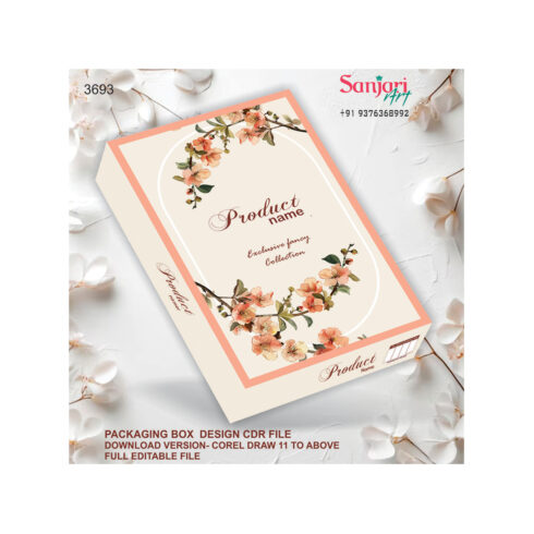 PACKAGING BOX DESIGN CDR FILE DOWNLOAD VERSION- COREL DRAW 11 TO ABOVE FULL EDITABLE FILE cover image.