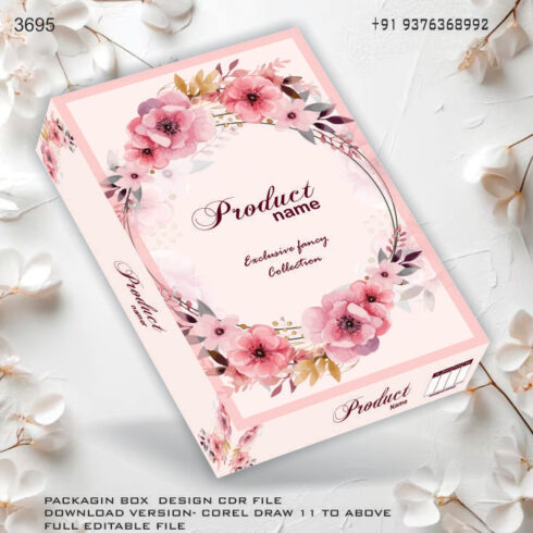PACKAGING BOX DESIGN CDR FILE DOWNLOAD VERSION- COREL DRAW 11 TO ABOVE FULL EDITABLE FILE cover image.