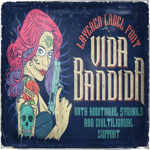 Vida Bandida Font cover image.