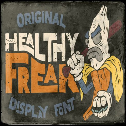 Healthy Freak Font cover image.