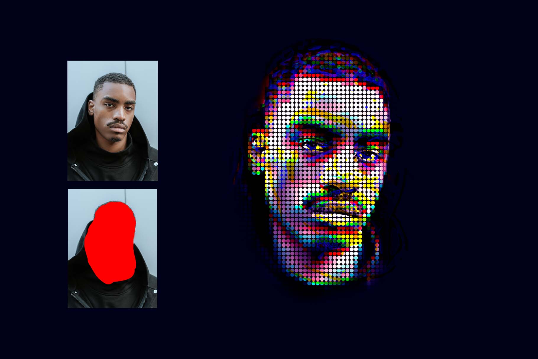 4d pixel portrait 8 950
