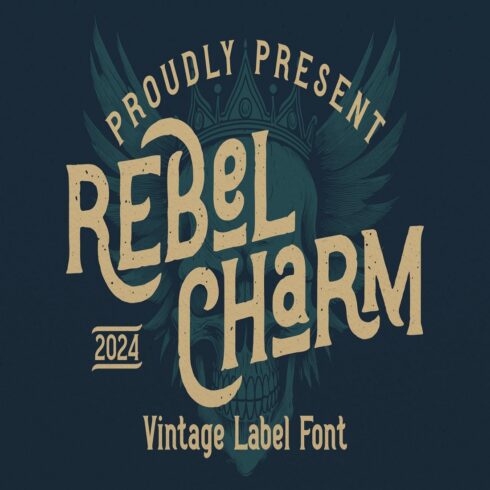 Rebel Charm Font cover image.