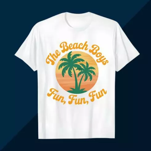 The Beach Boys Fun Fun Fun Aloha Beaches Clearwater BEACH, FLORIDA The Beach Boys Beach Summer T-Shirt Design- Beach Summer T-shirt design- Summer- Surfing- Summer Vibes- Vintage Summer T-shirt Design- Beach Tshirt Designs- Tropical Beach T-shirt- Summer T-shirt- Summer cover image.