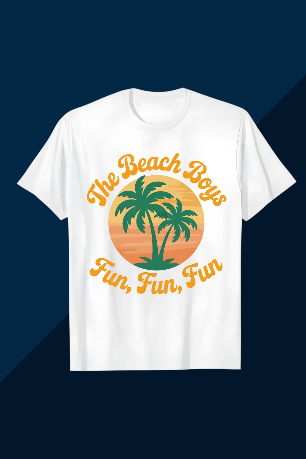 The Beach Boys Fun Fun Fun Aloha Beaches Clearwater BEACH, FLORIDA The Beach Boys Beach Summer T-Shirt Design- Beach Summer T-shirt design- Summer- Surfing- Summer Vibes- Vintage Summer T-shirt Design- Beach Tshirt Designs- Tropical Beach T-shirt- Summer T-shirt- Summer pinterest preview image.