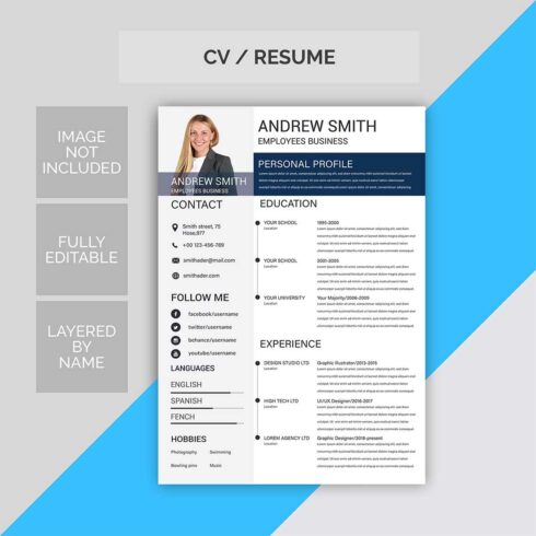 Professional Resume Templates cover image.