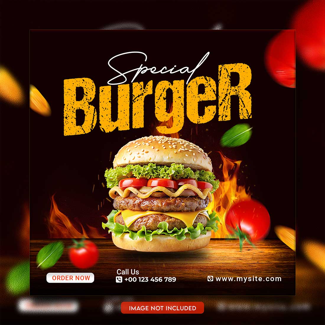 05 Unique & Professional social media post or web banner template design preview image.