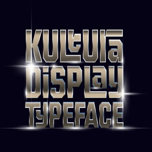 Kultura Display Typeface cover image.