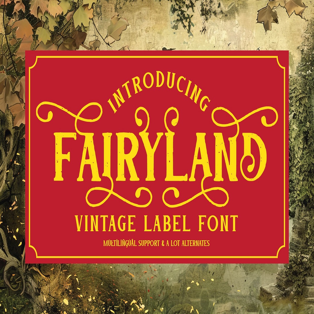 Fairyland Label Font cover image.
