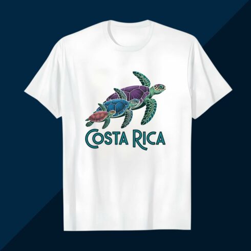 COSTA RICA Summer T-Shirt Design- Beach Summer T-shirt design- Summer- Surfing- Summer Vibes- Vintage Summer T-shirt Design- Beach Tshirt Designs- Tropical Beach T-shirt- Summer T-shirt- Summer cover image.