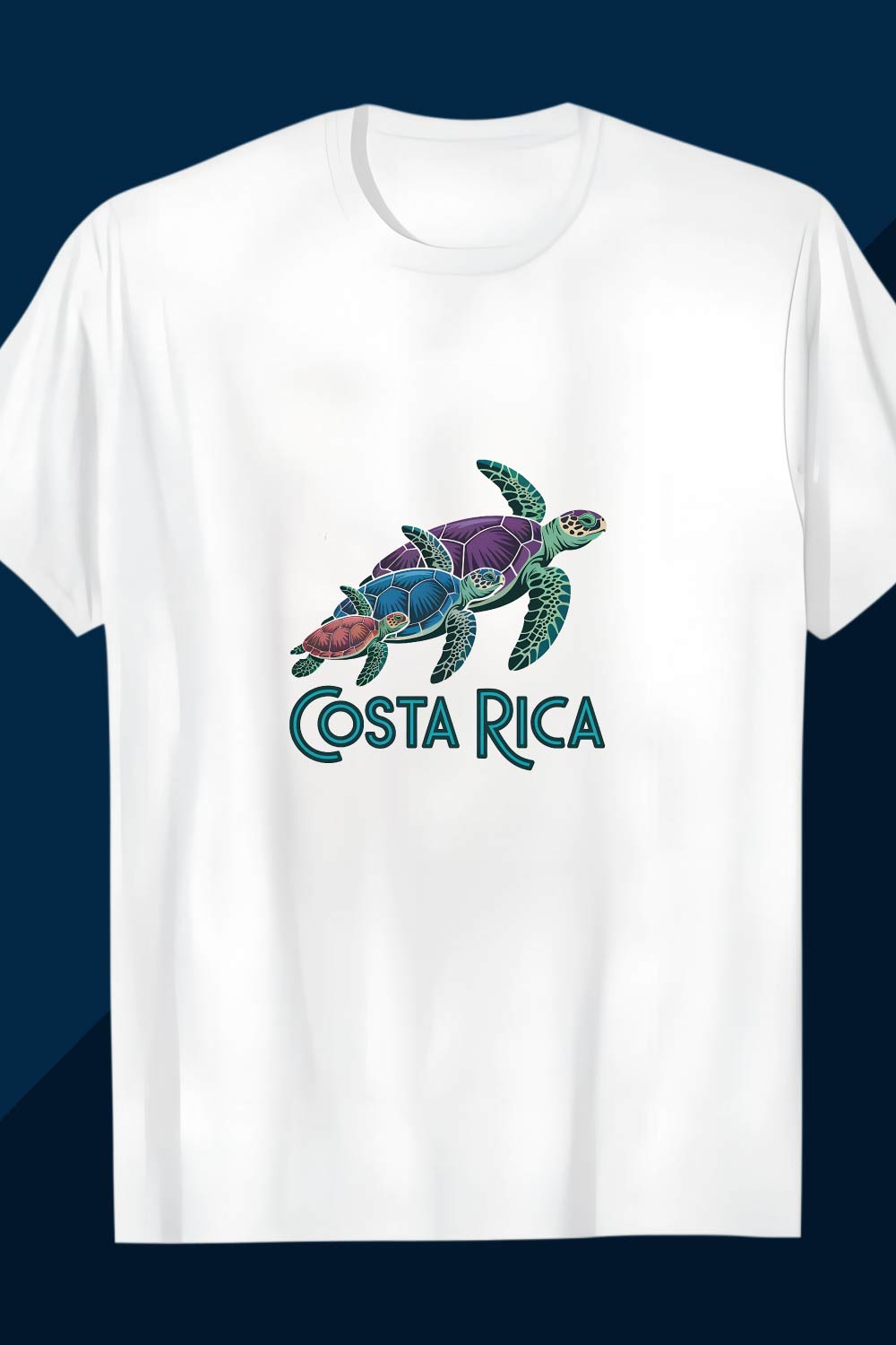 COSTA RICA Summer T-Shirt Design- Beach Summer T-shirt design- Summer- Surfing- Summer Vibes- Vintage Summer T-shirt Design- Beach Tshirt Designs- Tropical Beach T-shirt- Summer T-shirt- Summer pinterest preview image.