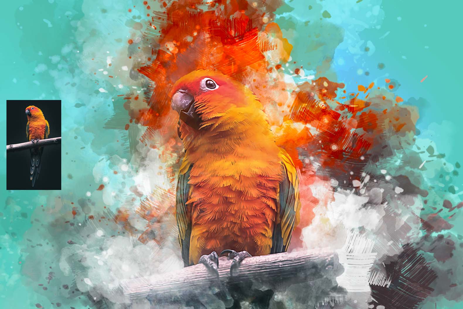 auto realistic digital pinting 08 618