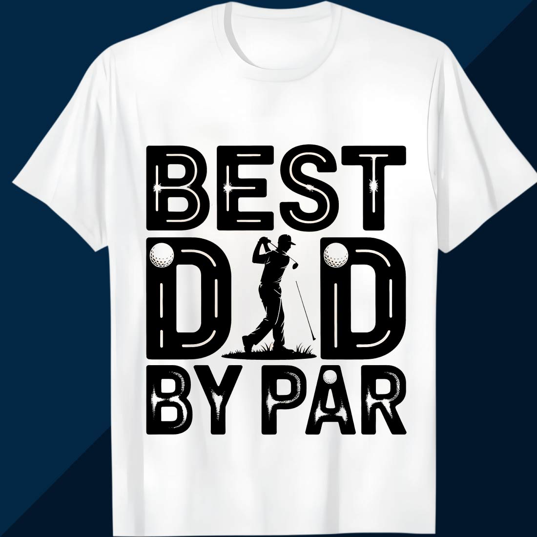 BEST-DAD-BY-PAR- Father day T shirt T shirt Design PNG preview image.