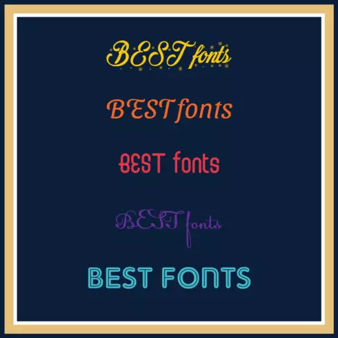 Stylish & Decorative Fonts for Designers cover image.