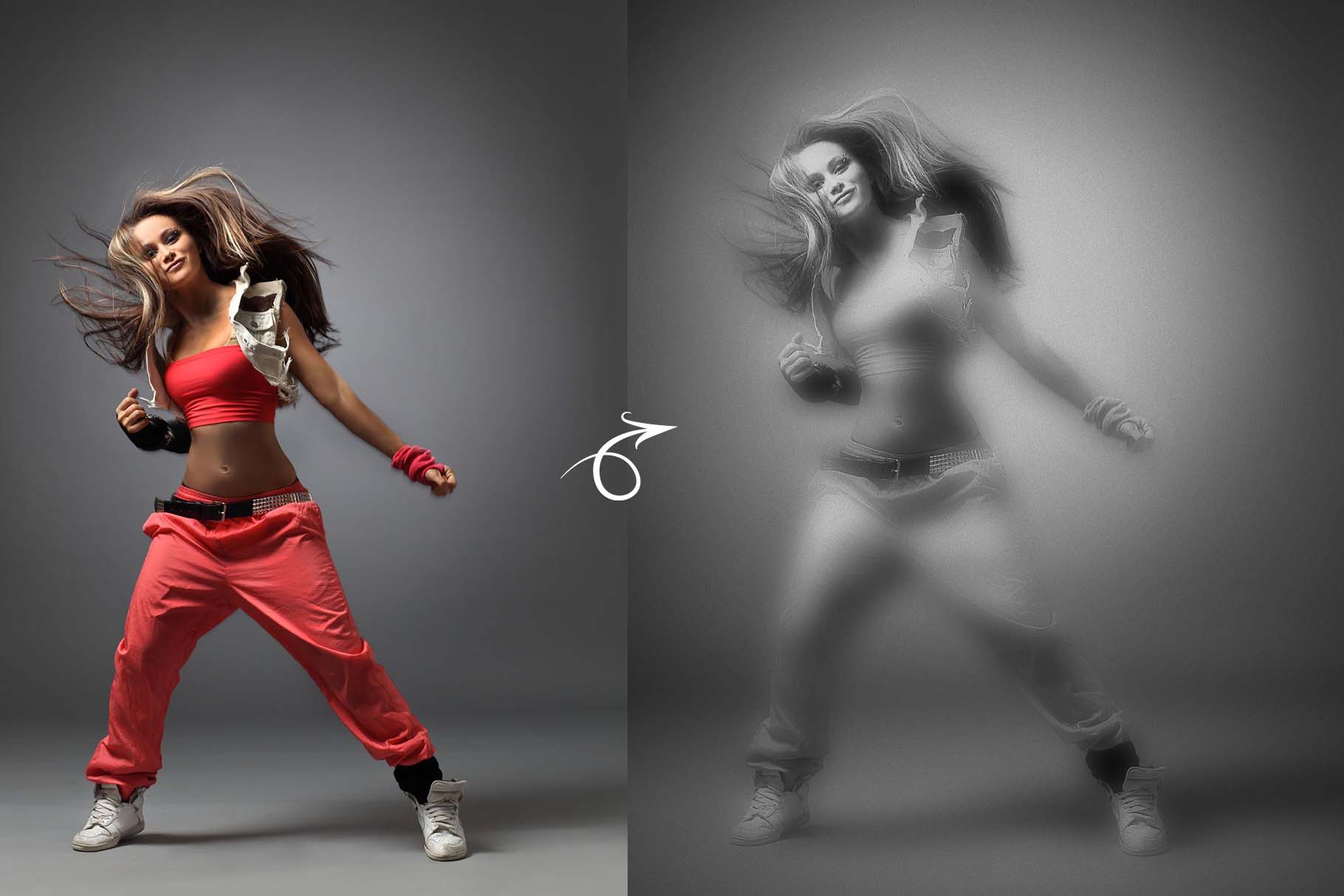 blur focus photoshop action 8 491