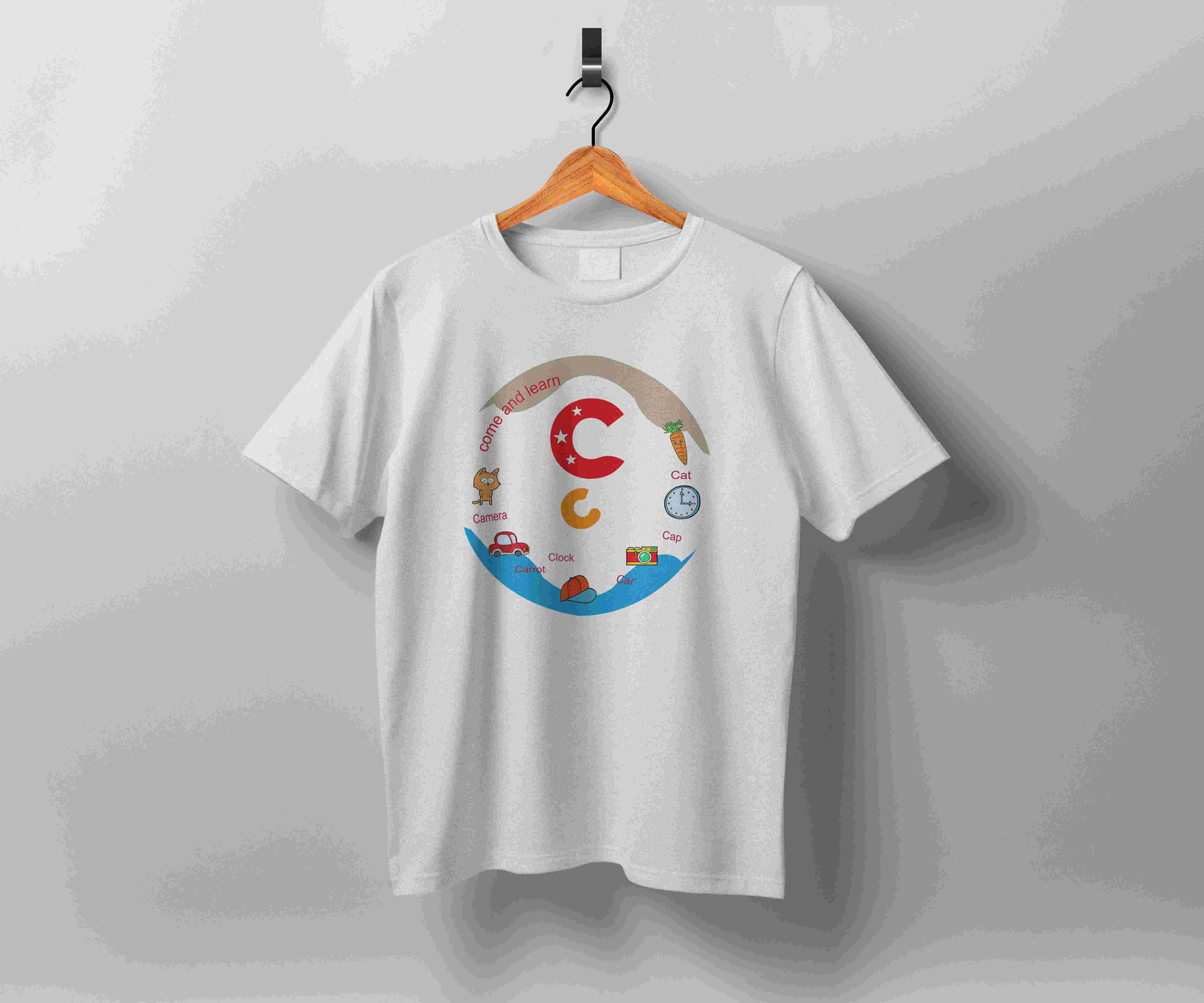 c letter tshirt 639