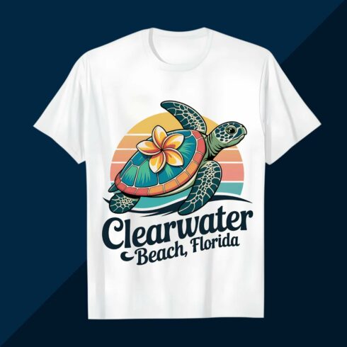 Clearwater Beach, Florida The Beach Boys Beach Summer T-Shirt Design- Beach Summer T-shirt design- Summer- Surfing- Summer Vibes- Vintage Summer T-shirt Design- Beach Tshirt Designs- Tropical Beach T-shirt- Summer T-shirt- Summer cover image.