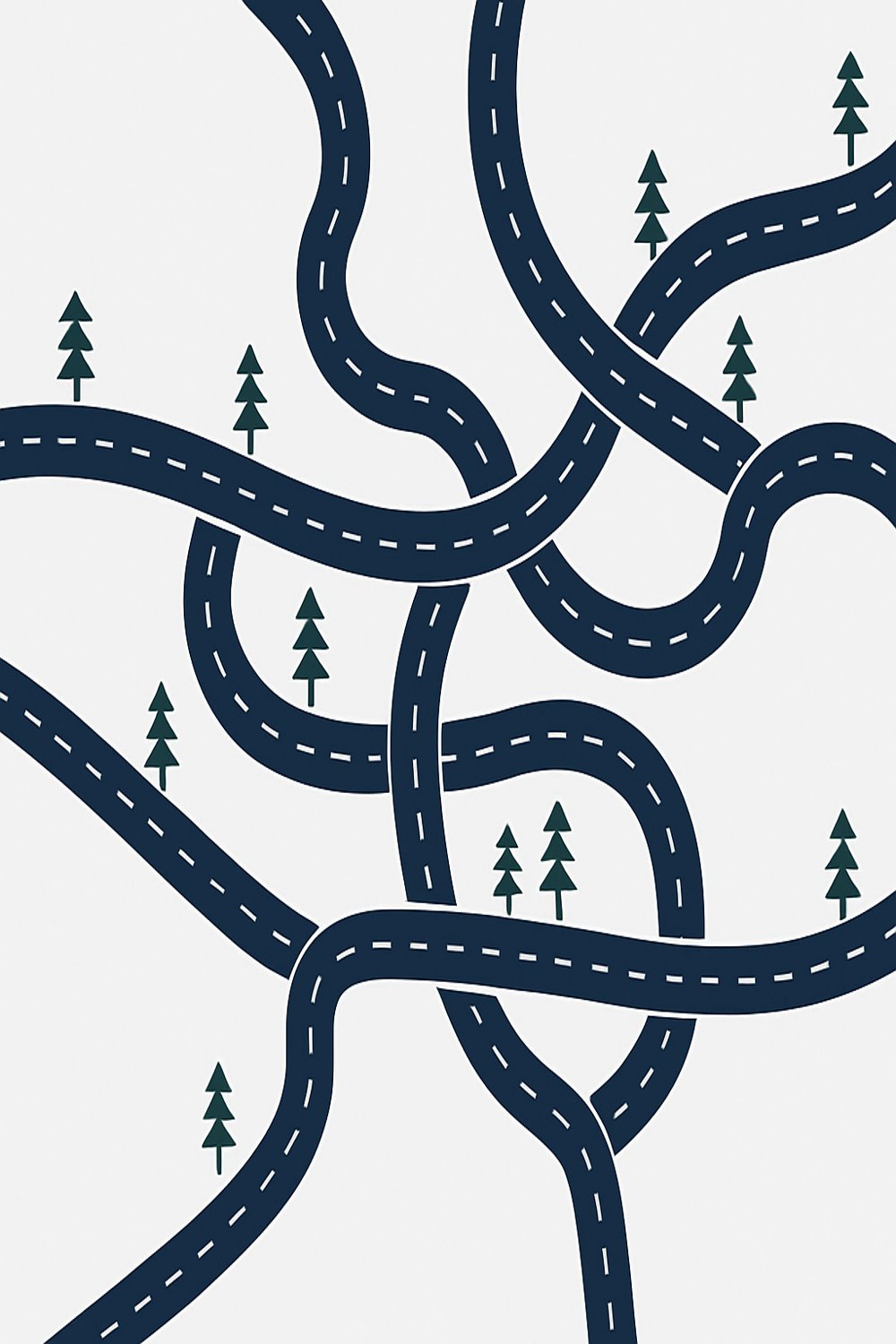 winding road vector design on transparent background pinterest preview image.