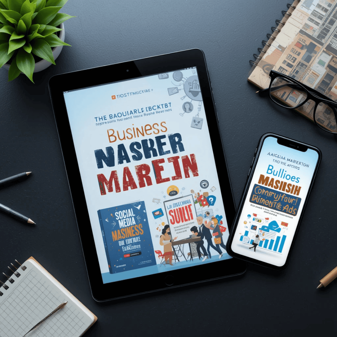 Premium Digital Marketing eBook Bundle (25+ eBooks) cover image.