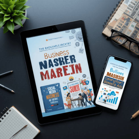 Premium Digital Marketing eBook Bundle (25+ eBooks) cover image.