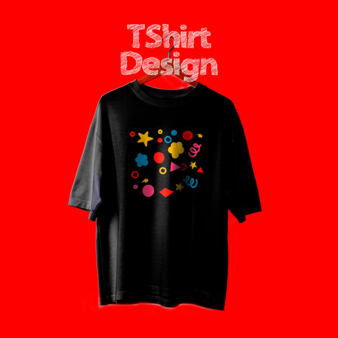 Shape mixed Tshirt Design cover image.