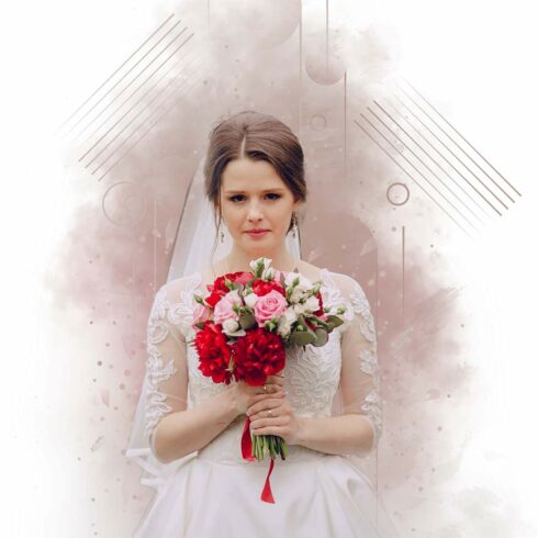 Visual Elegance Photoshop Action cover image.