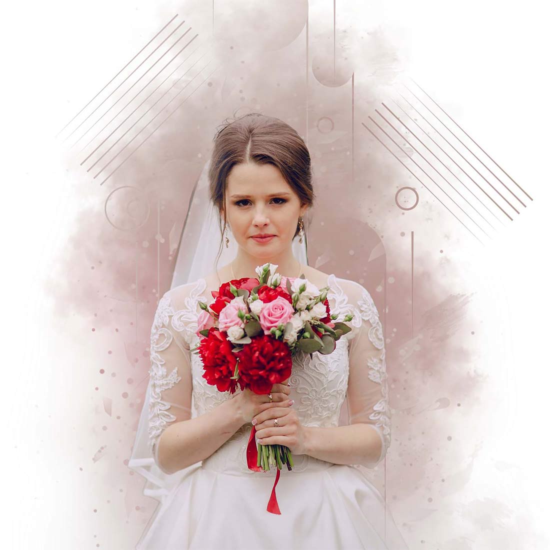 Visual Elegance Photoshop Action cover image.