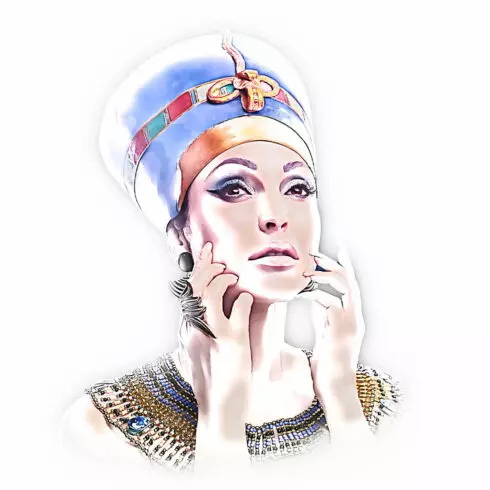 Portrait Paint Photoshop Action cover image.
