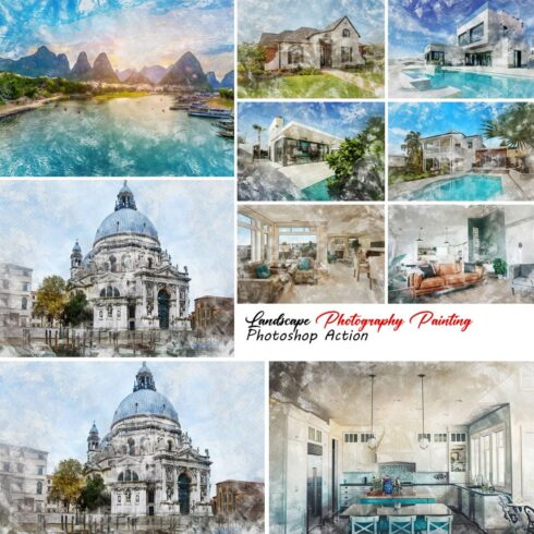 Landscape Watercolor Photography cover image.