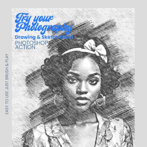 Realistic Drawing & Sketch Effect cover image.