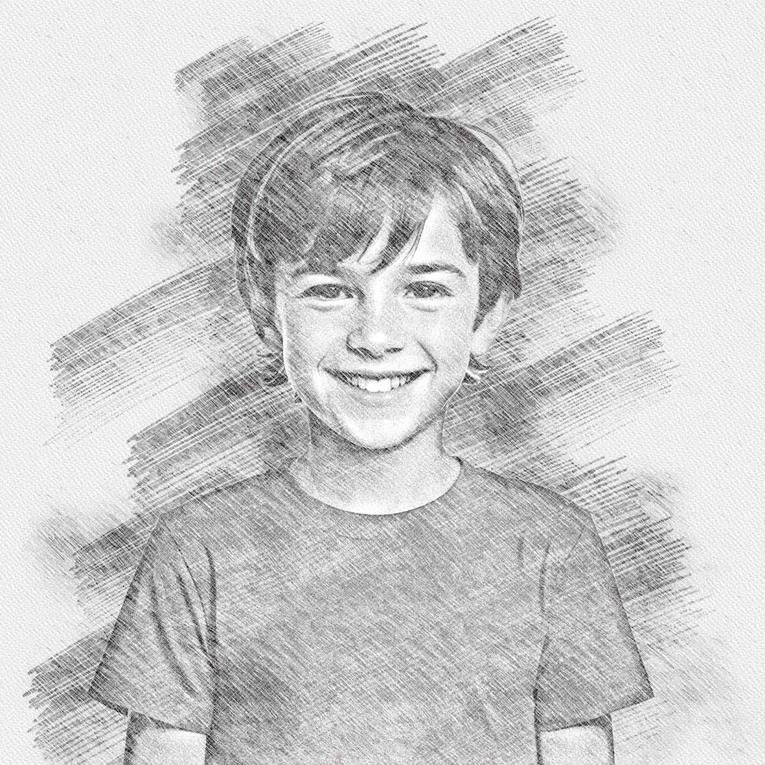 Realistic Drawing & Sketch Effect preview image.