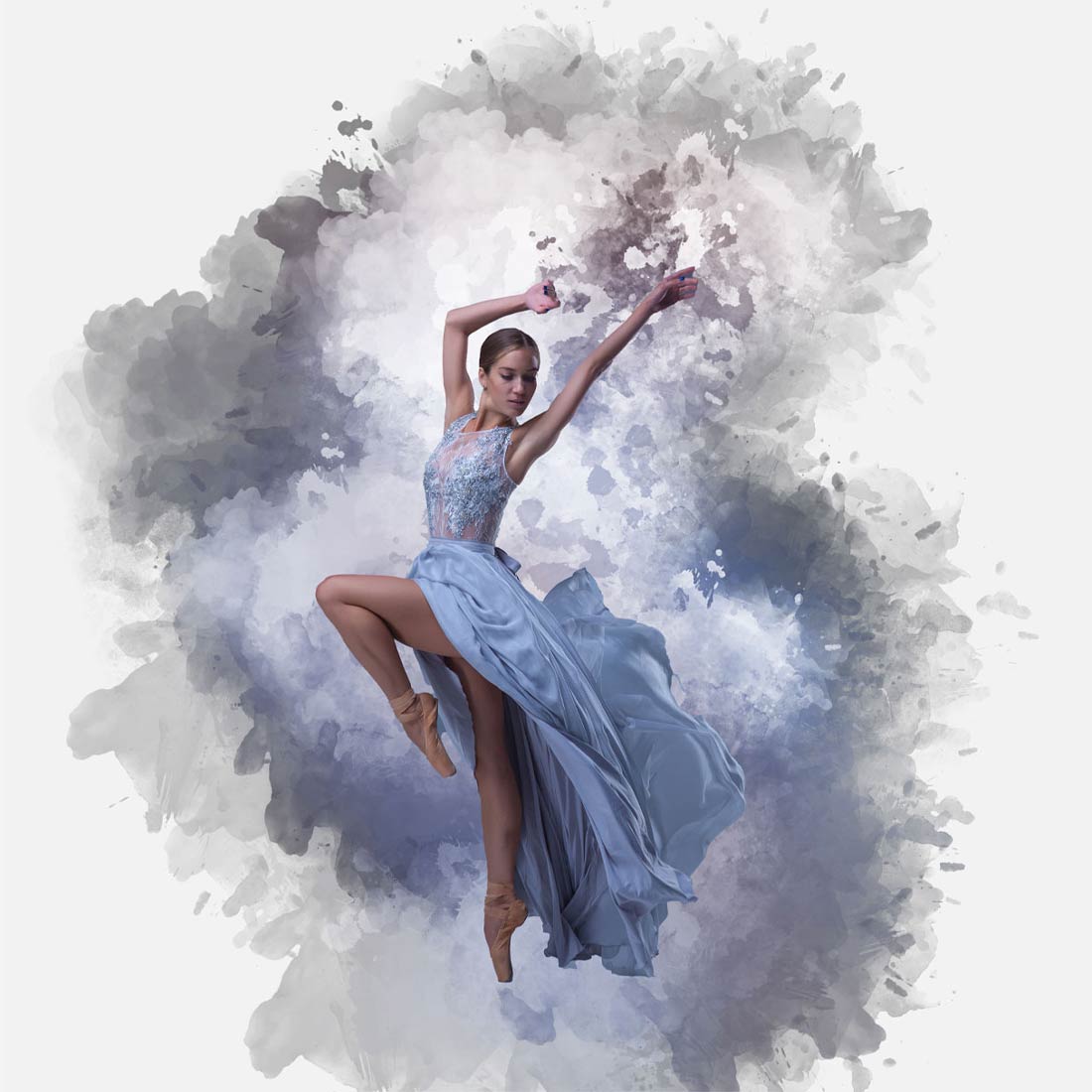 Turn Photo To Watercolor Painting preview image.